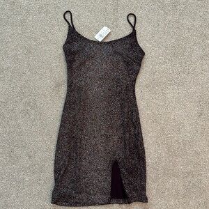 Windsor purple/multi sparkle mini dress